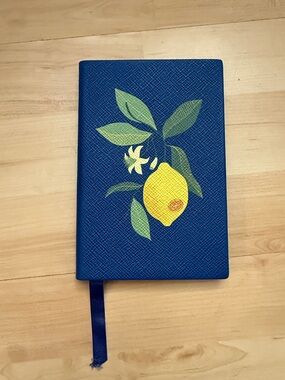 Smythson Chelsea notebook Lemon Hardcover Journal -